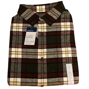 Croft & Barrow Men’s Flannel Shirt NWT